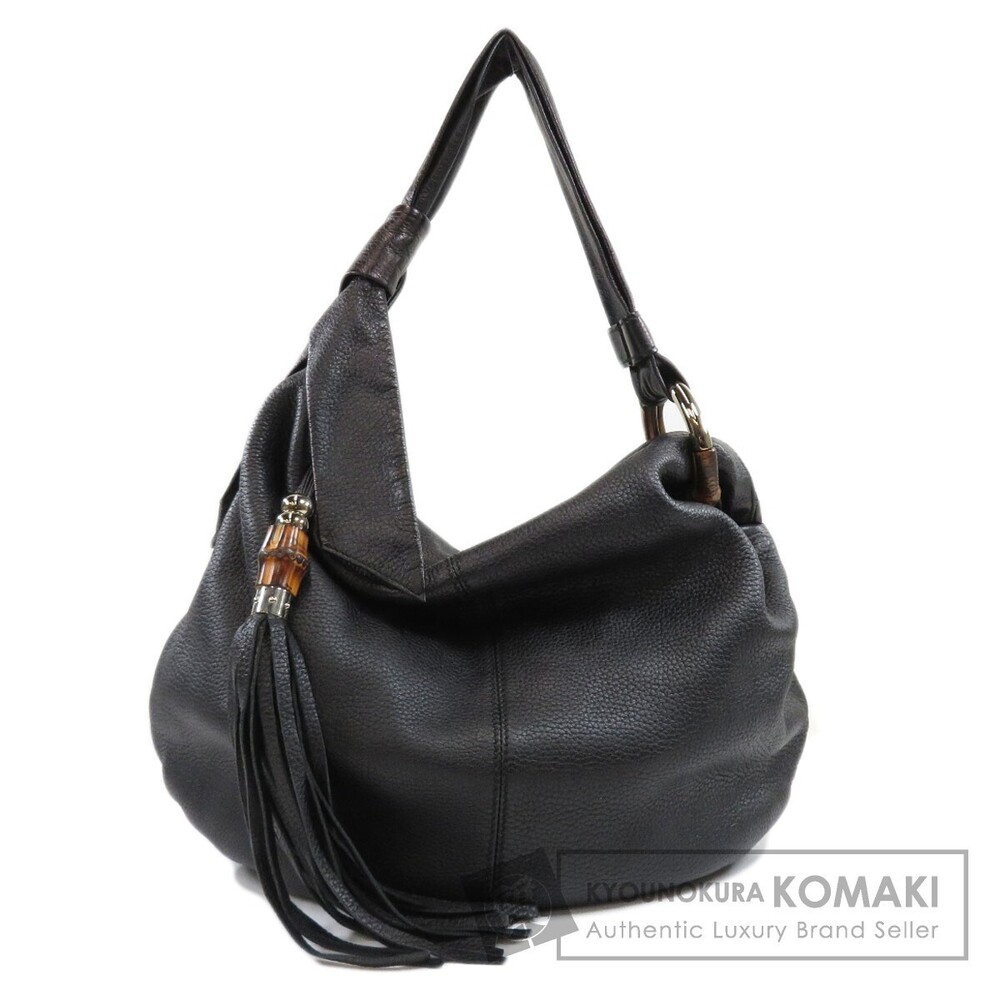 Gucci One Shoulder Hobo Leather Shoulder Bag